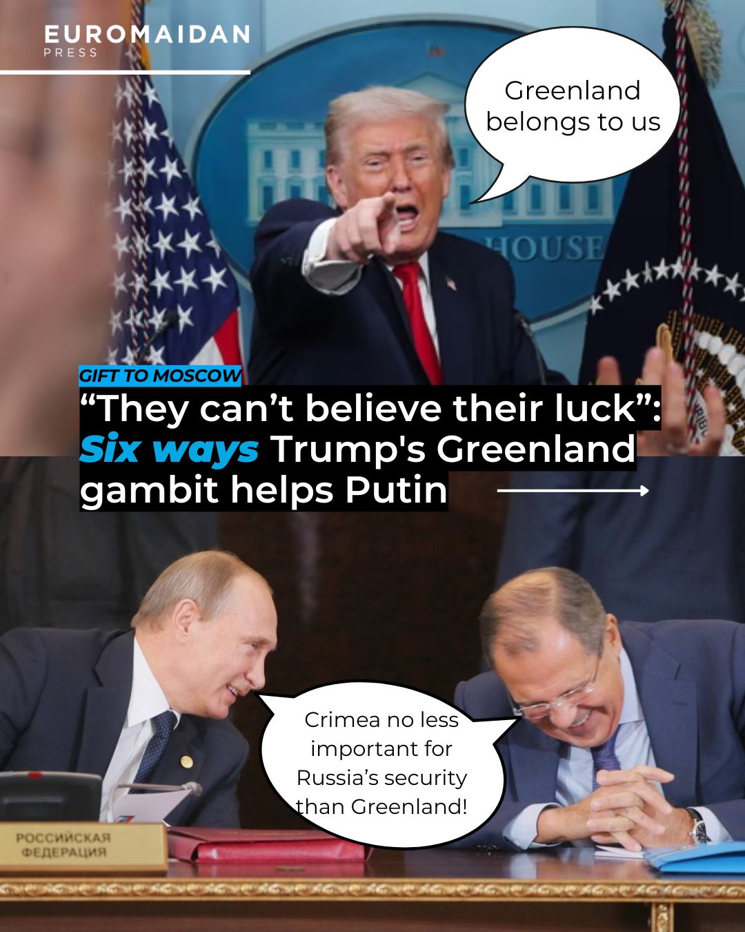 Putin Rejects Trump’s Peace Deal, NATO Wars Over Greenland