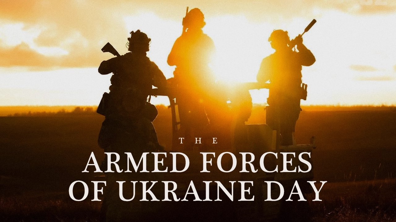 Ukraine Armed Forces Day – support and courage