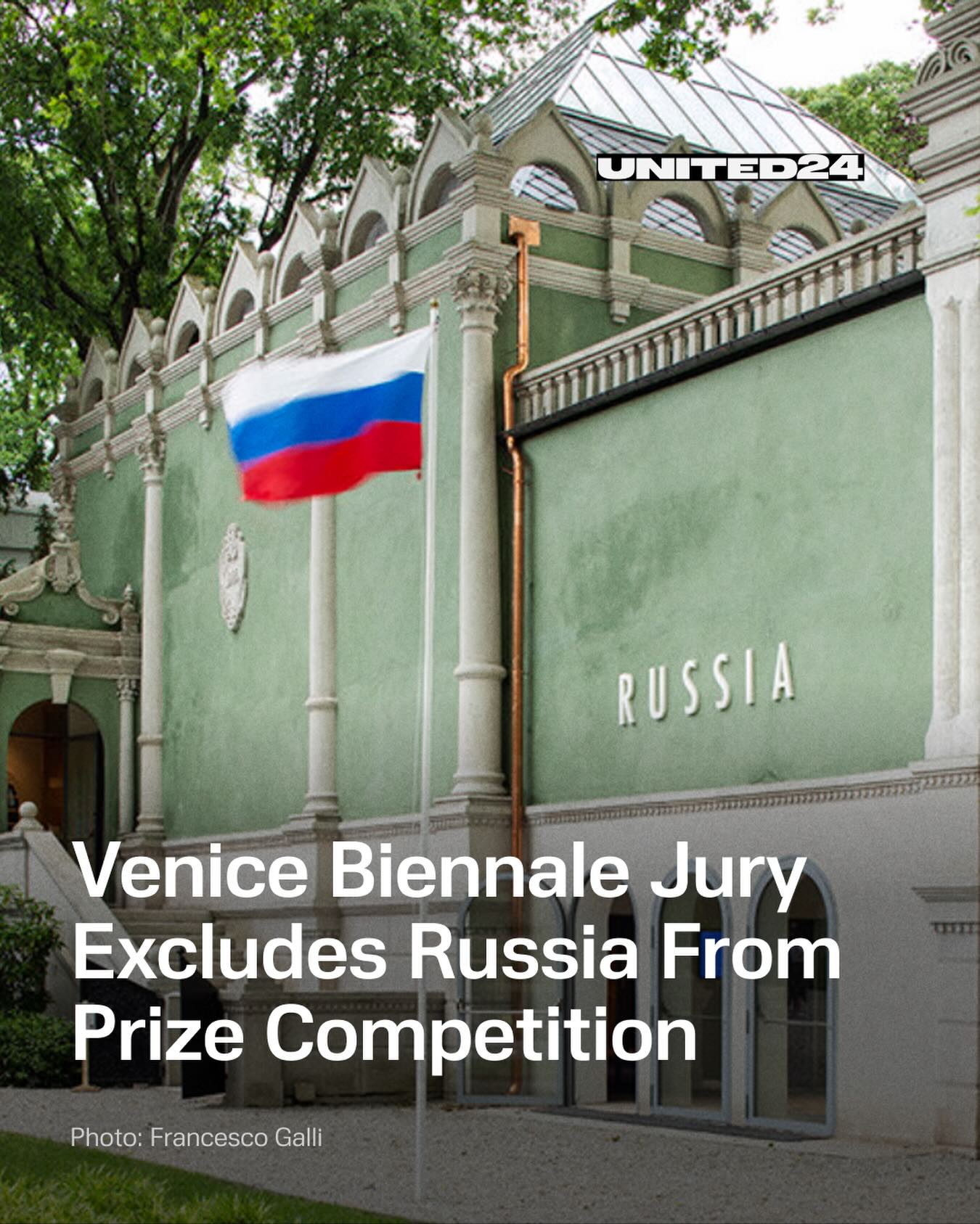 Venice Biennale Jury Bars Russian and Israeli Artists from Awards