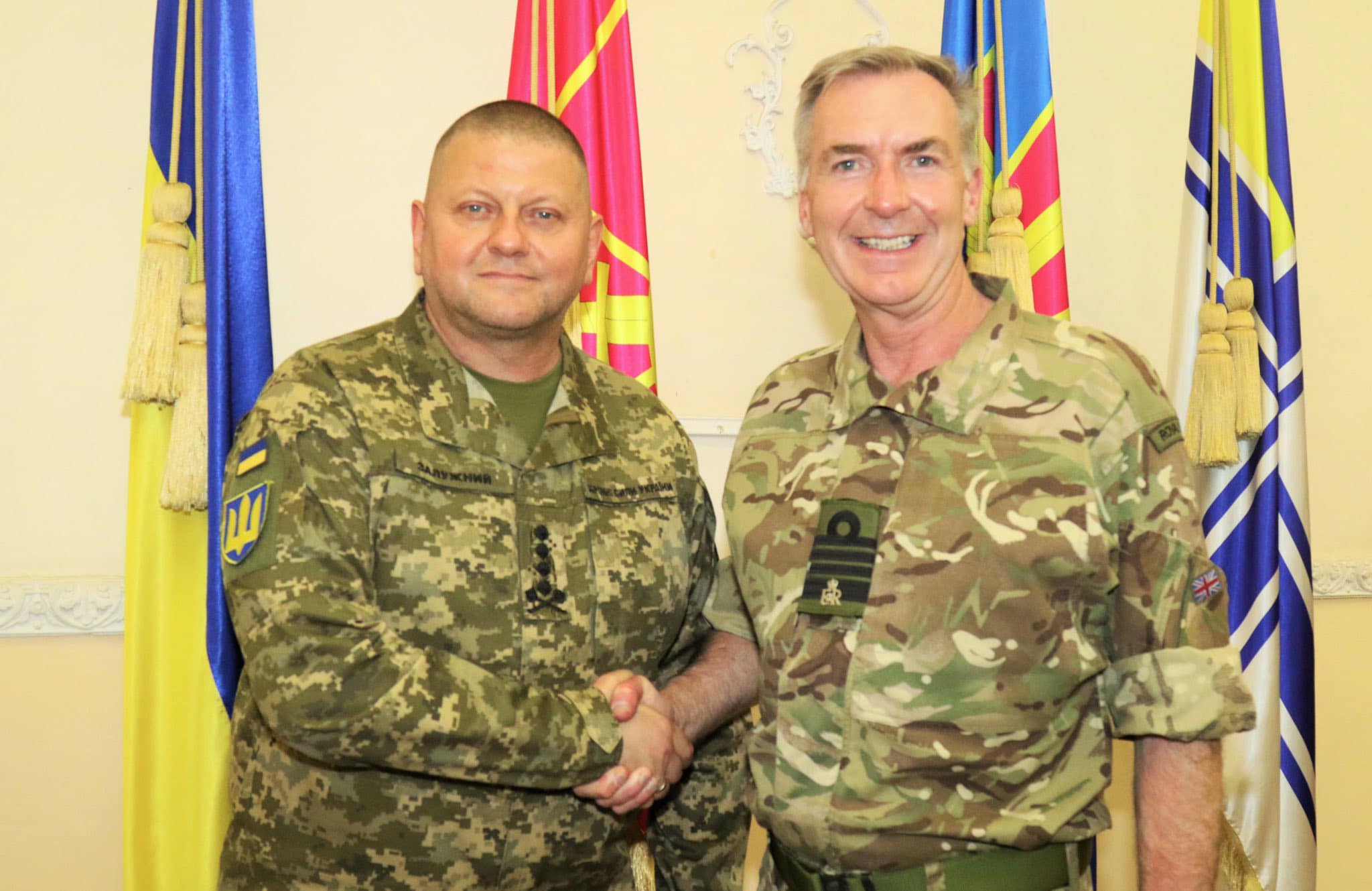 UK Chief of Defence Staff visits Ukraine