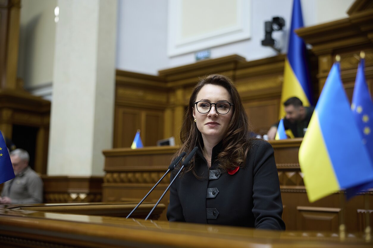 Ukraine’s Rada names Svyrydenko Prime Minister