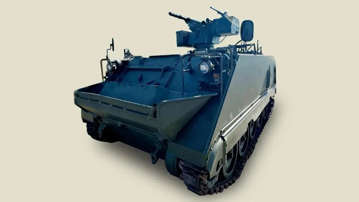 New Tavria 14.5/7.62 combat modules on M113