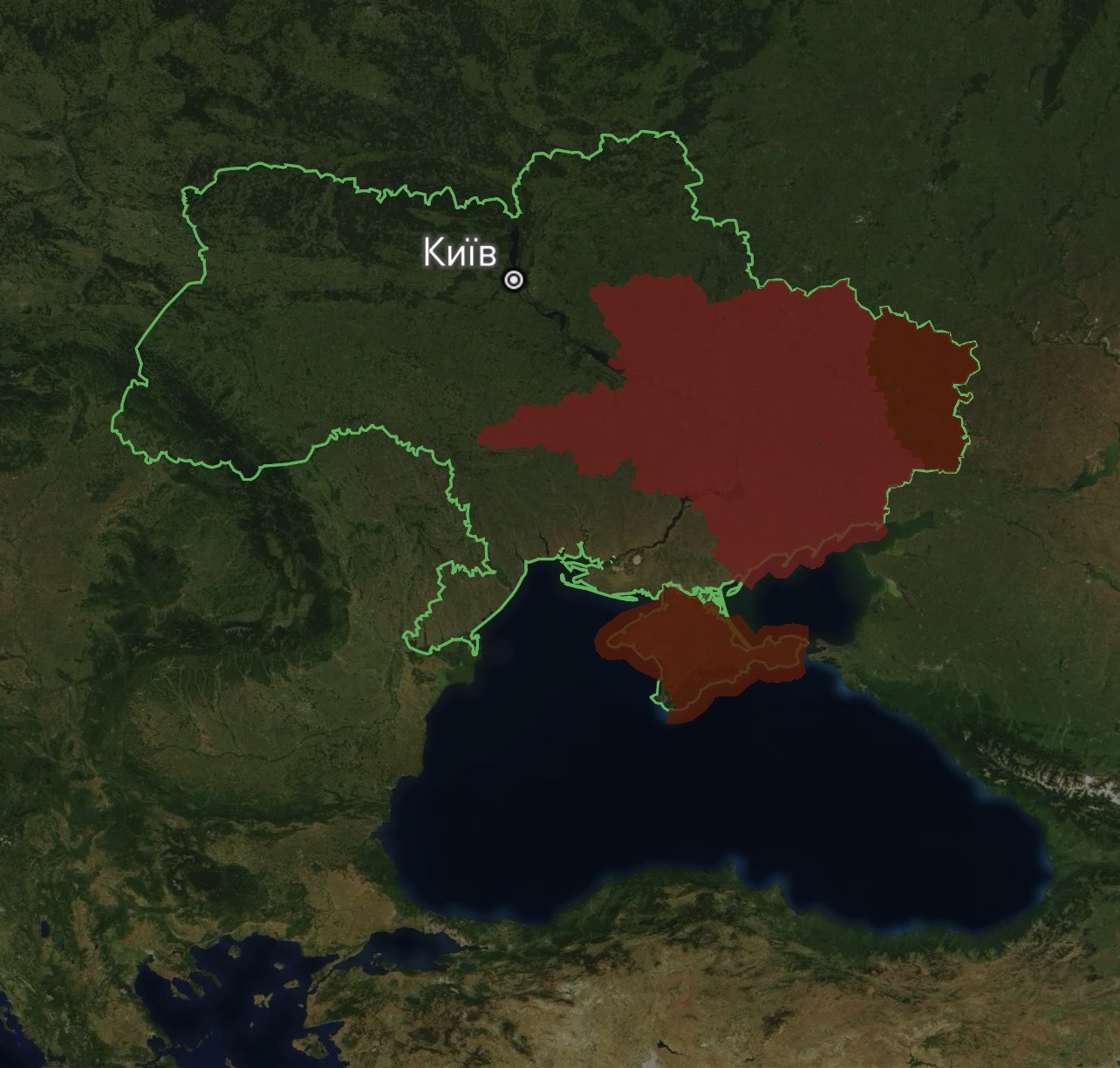 Russian ballistic threat declared in 8 Ukrainian regions