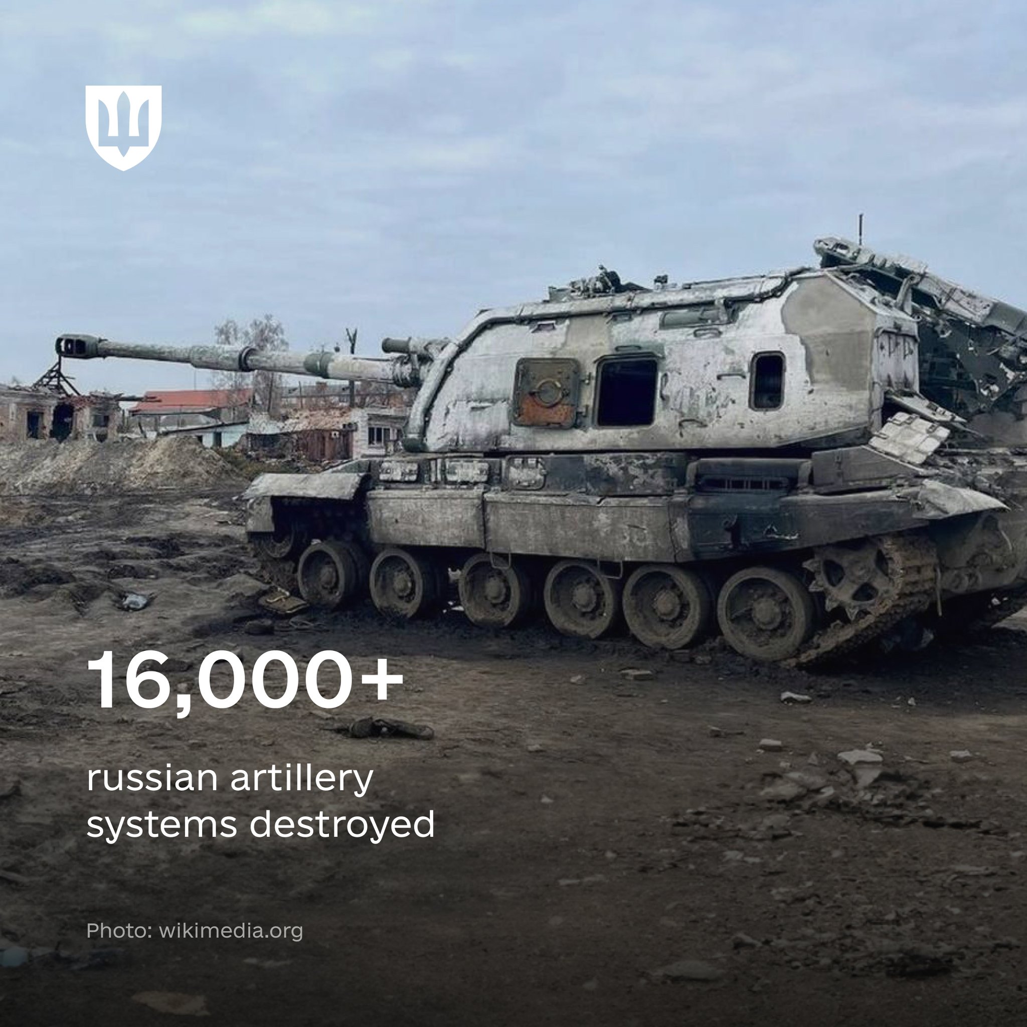 Russian artillery struggling since 2022