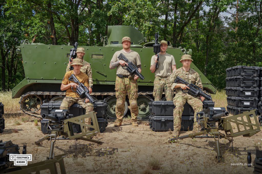 30 RDS40-AGL and 30 RDS40-MGL grenade launchers transferred to 13th Brigade