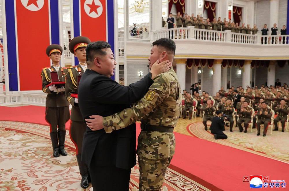 Kim Jong Un Awards North Korean Soldiers Who Fought for Russia in Ukraine