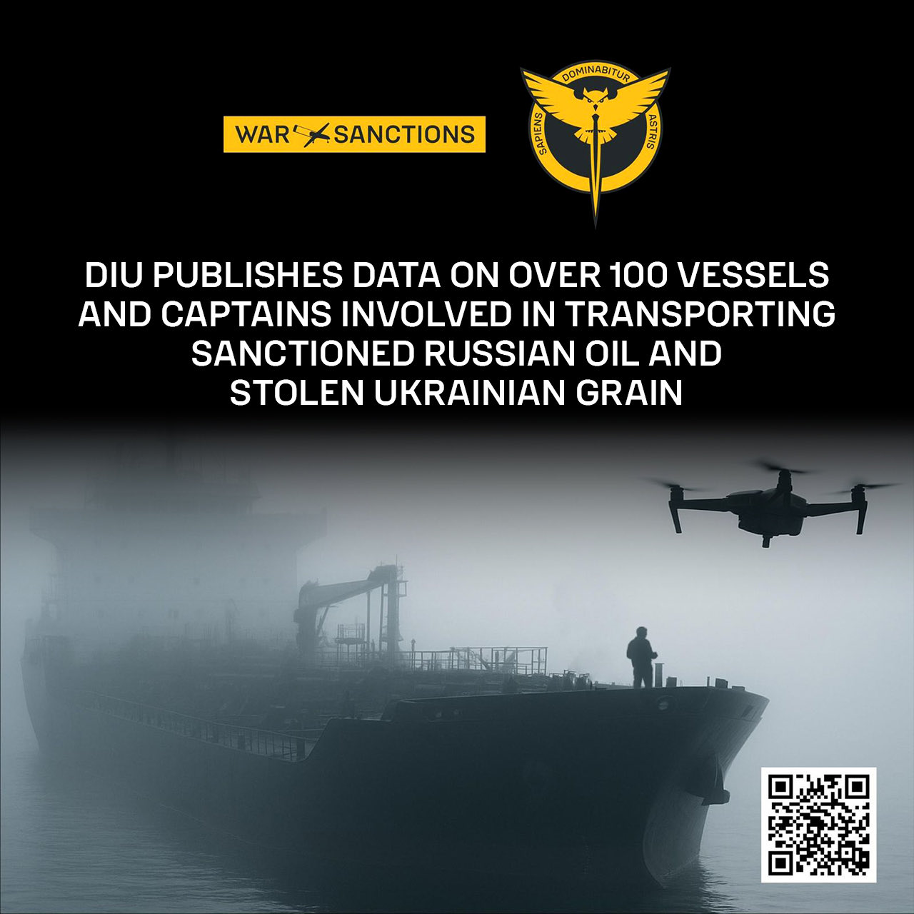 DIU releases dossiers on 139 vessels and 142 captains involved in illegal oil and grain transport