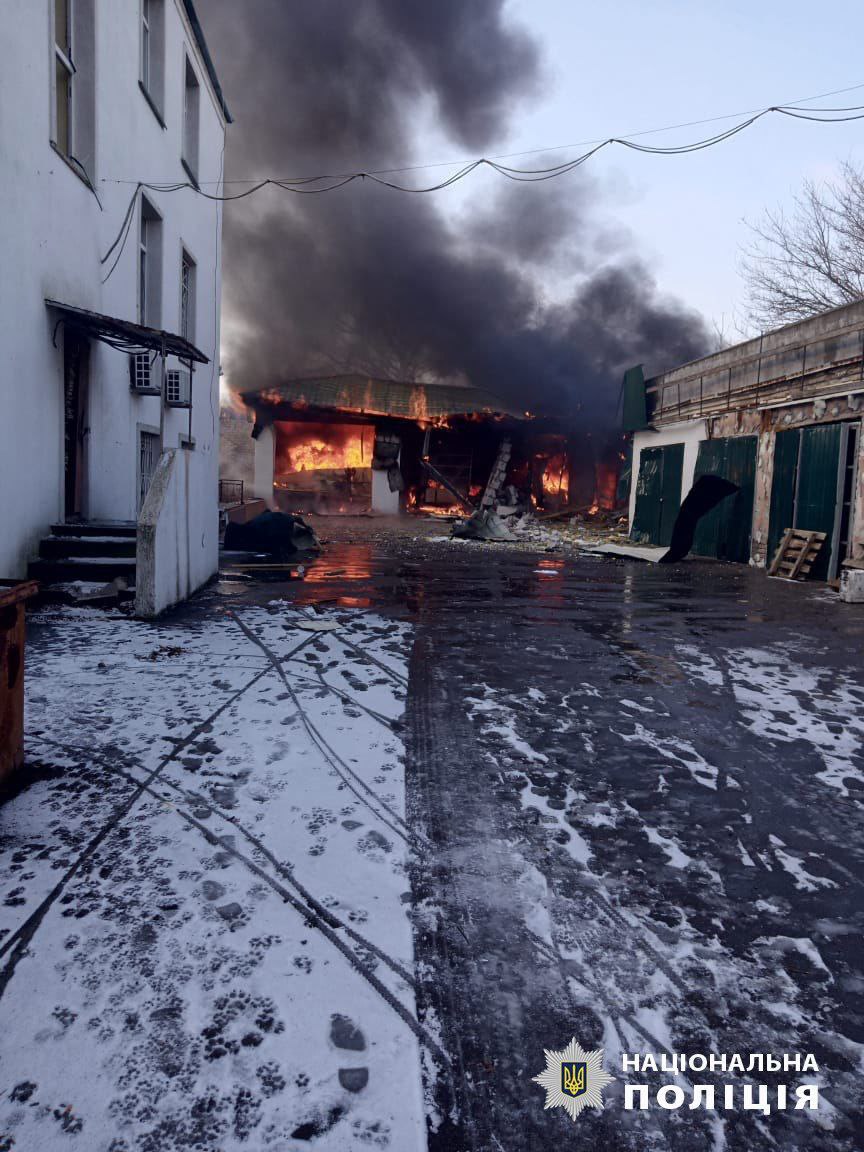 Russian attack on Kherson region