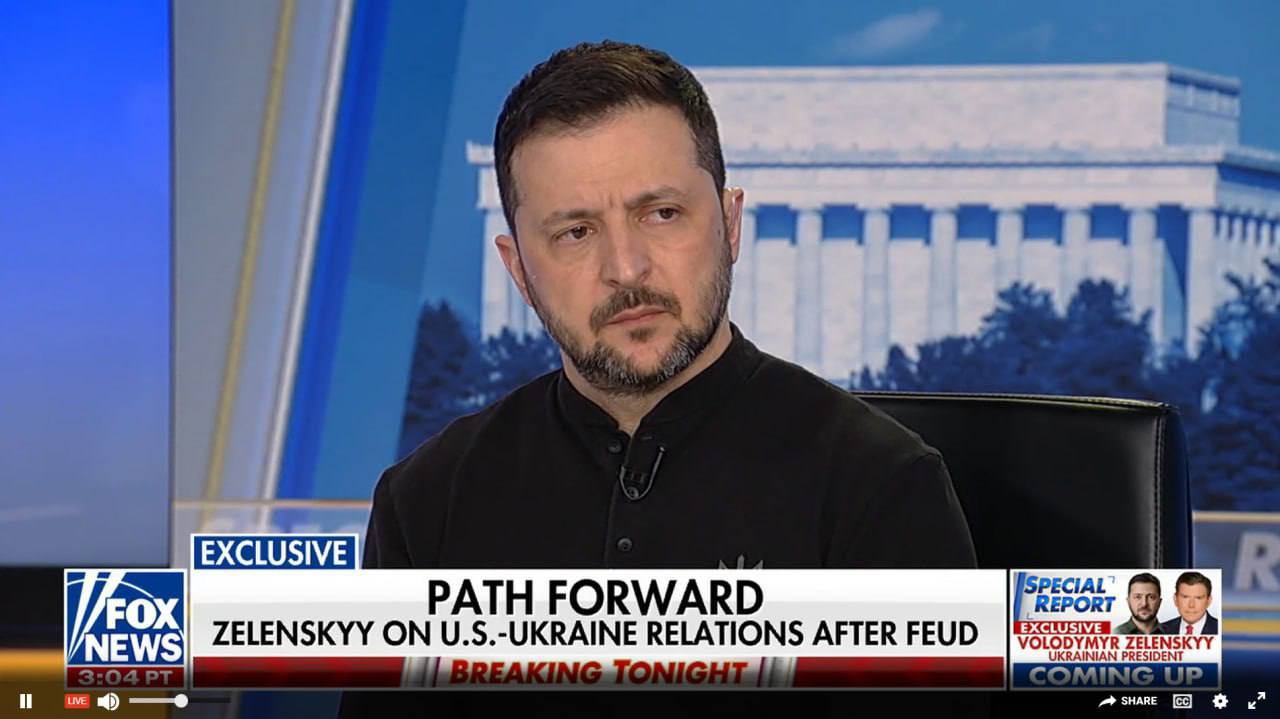 Zelenskyy regrets public Trump clash, ready for mineral deal