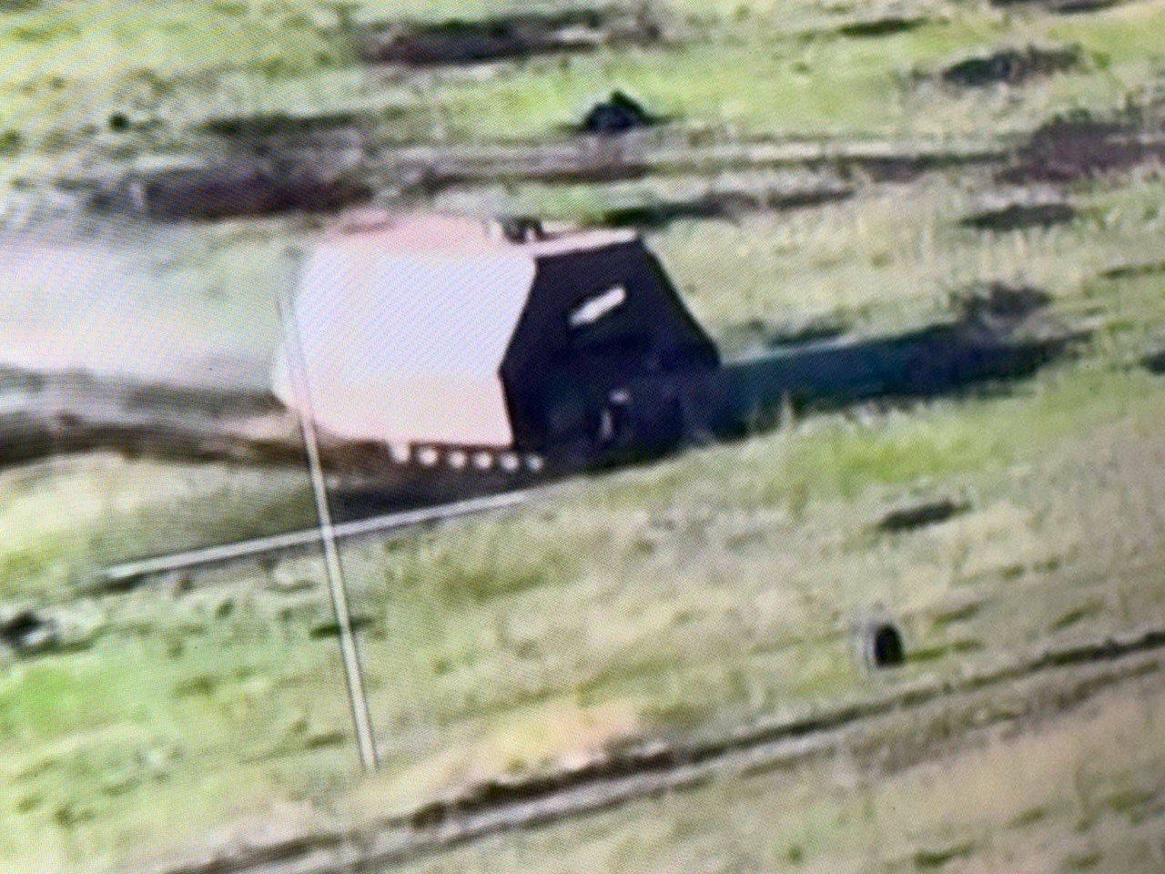 Russian tank near Krasnohorivka