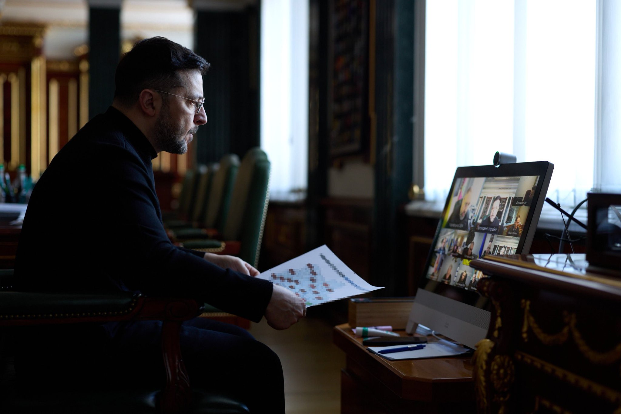Zelensky discusses border regions’ drone defense