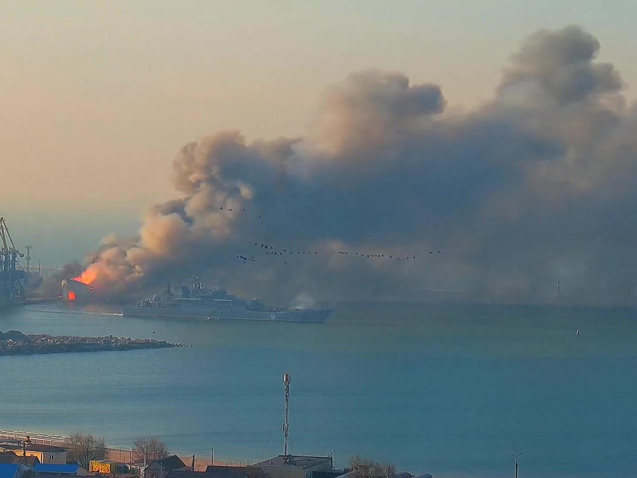 Ukraine destroys a third of Russia’s Black Sea Fleet ships