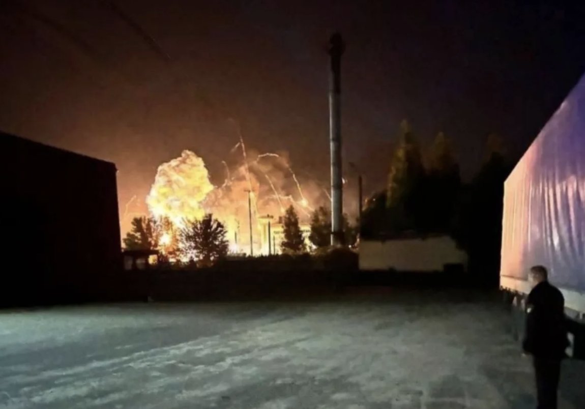 Night explosions in Russia: drones strike strategic targets