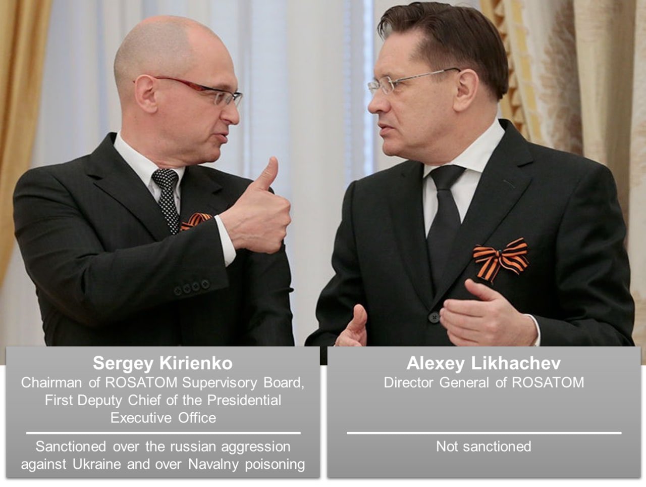 Why ROSATOM and Likhachev remain unsanctioned