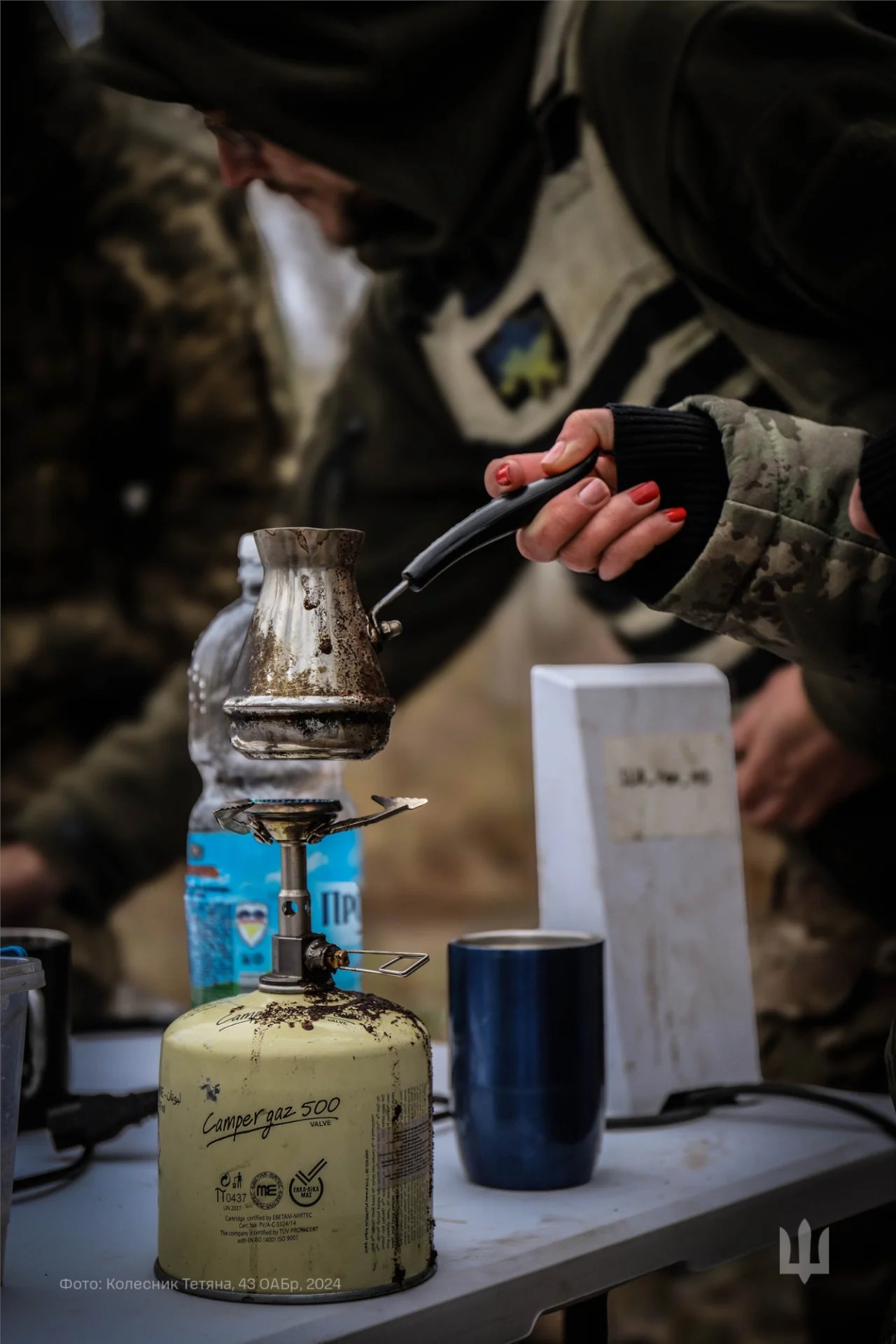 Coffee on the Frontlines with 43rd Artillery Brigade