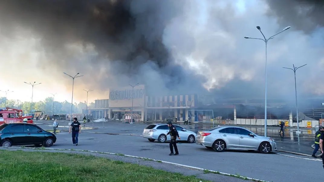 Death toll from Russian attack on Kharkiv hypermarket rises to 12