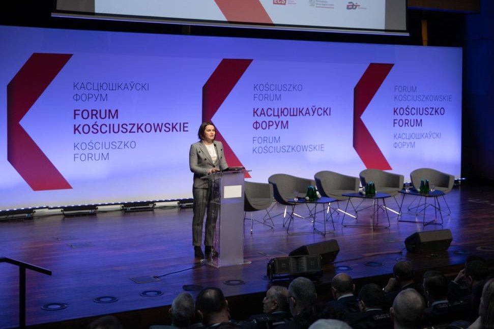 Tsihanouskaya: Free Belarus is an investment in future, regional security, and cooperation