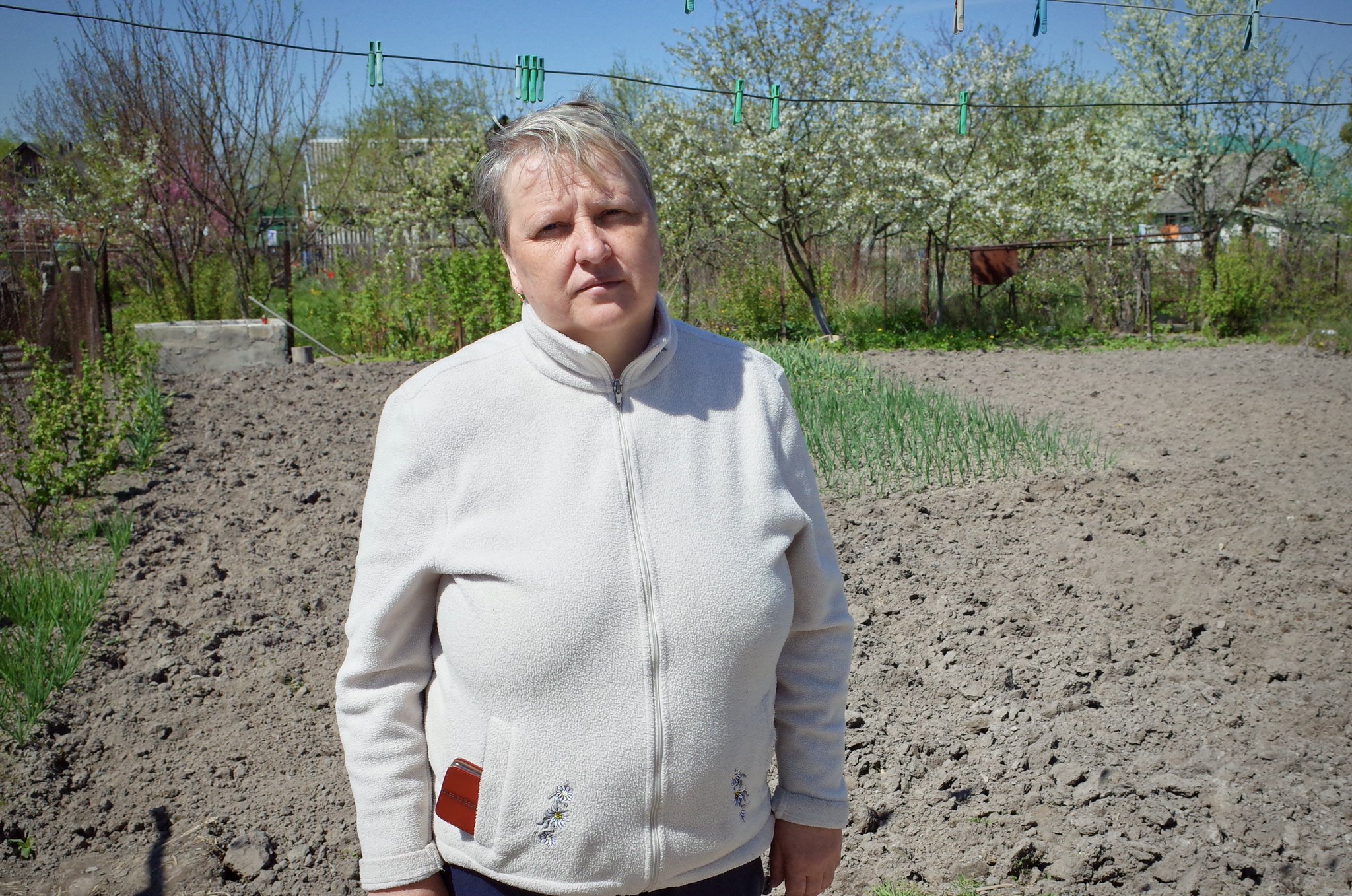 Woman buries husband’s remains in garden after car explosion