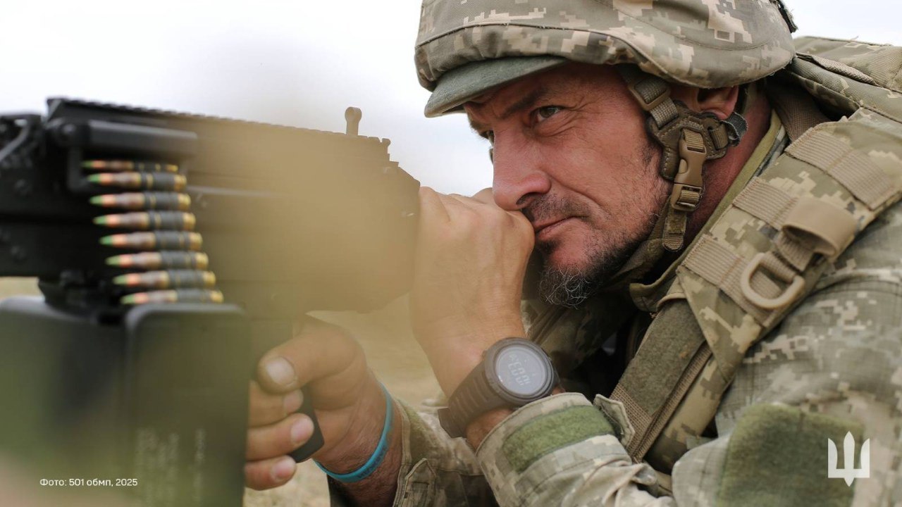 141st OPBr machine gunners receive combat experience during BZVP training