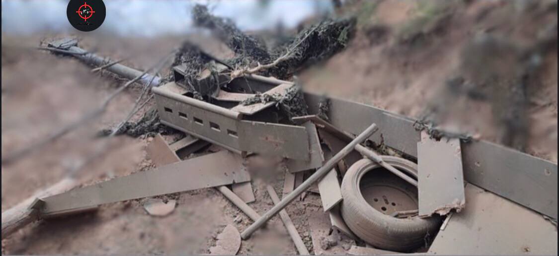 Ukrainian decoy of M777 howitzer destroyed by Krasnopol