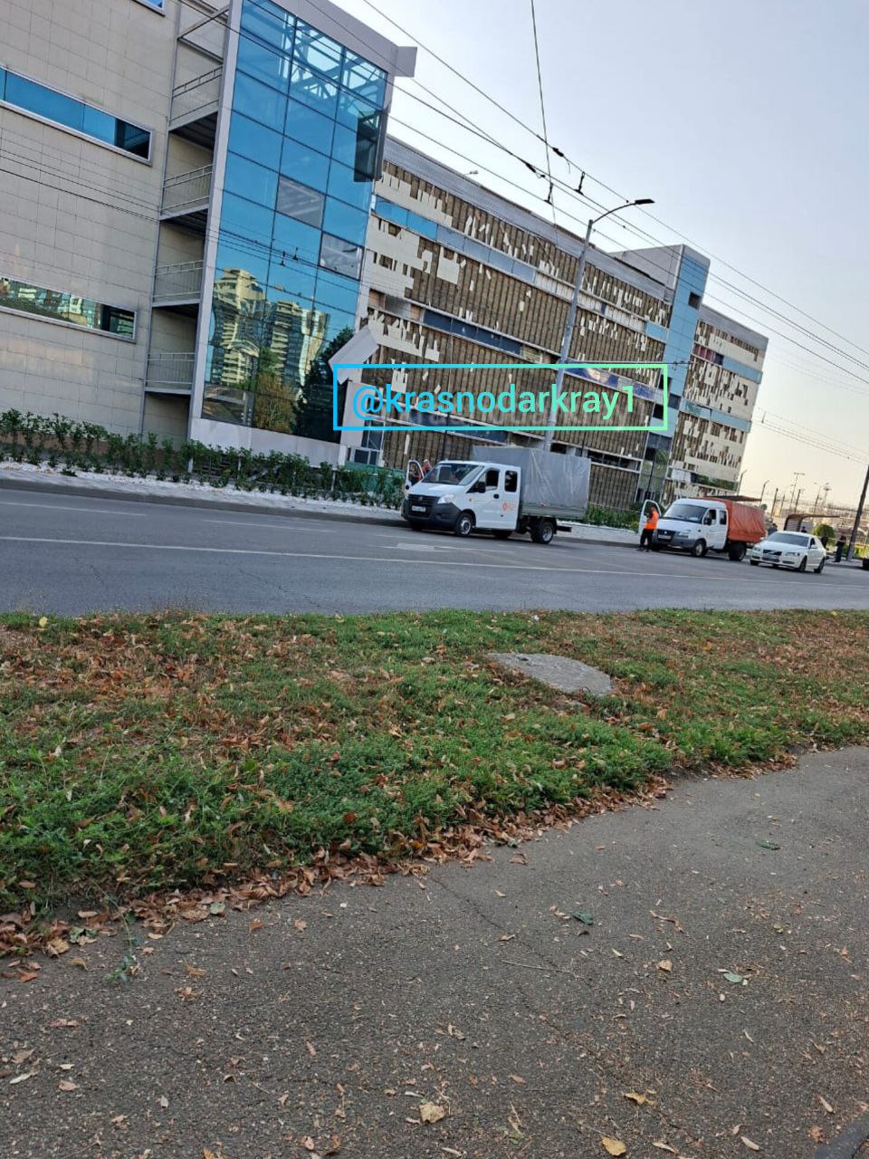Ukrainian drone attack damages shopping mall in Krasnodar, Russia