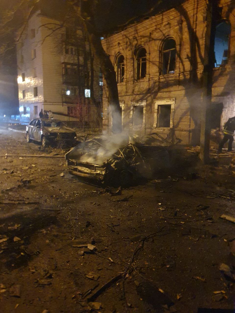 Attack on Sumy: 2 dead, 12 wounded. Photo report