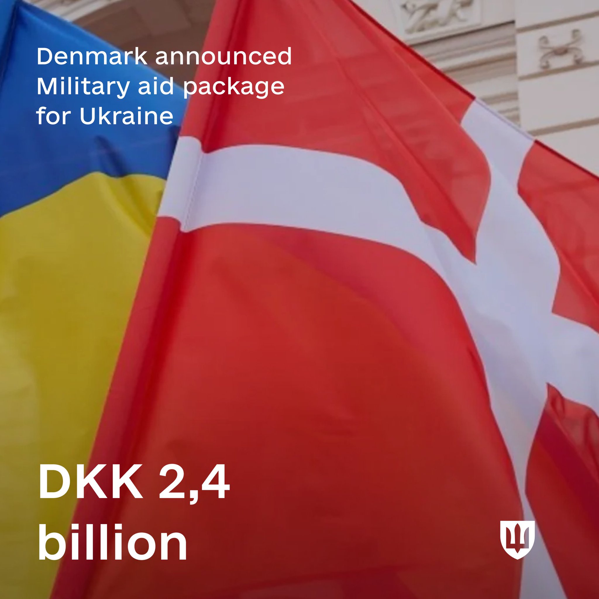 Denmark pledges $350M in military aid to Ukraine