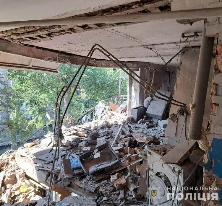Russian shelling injures 8 in Nikopol, including 2 children