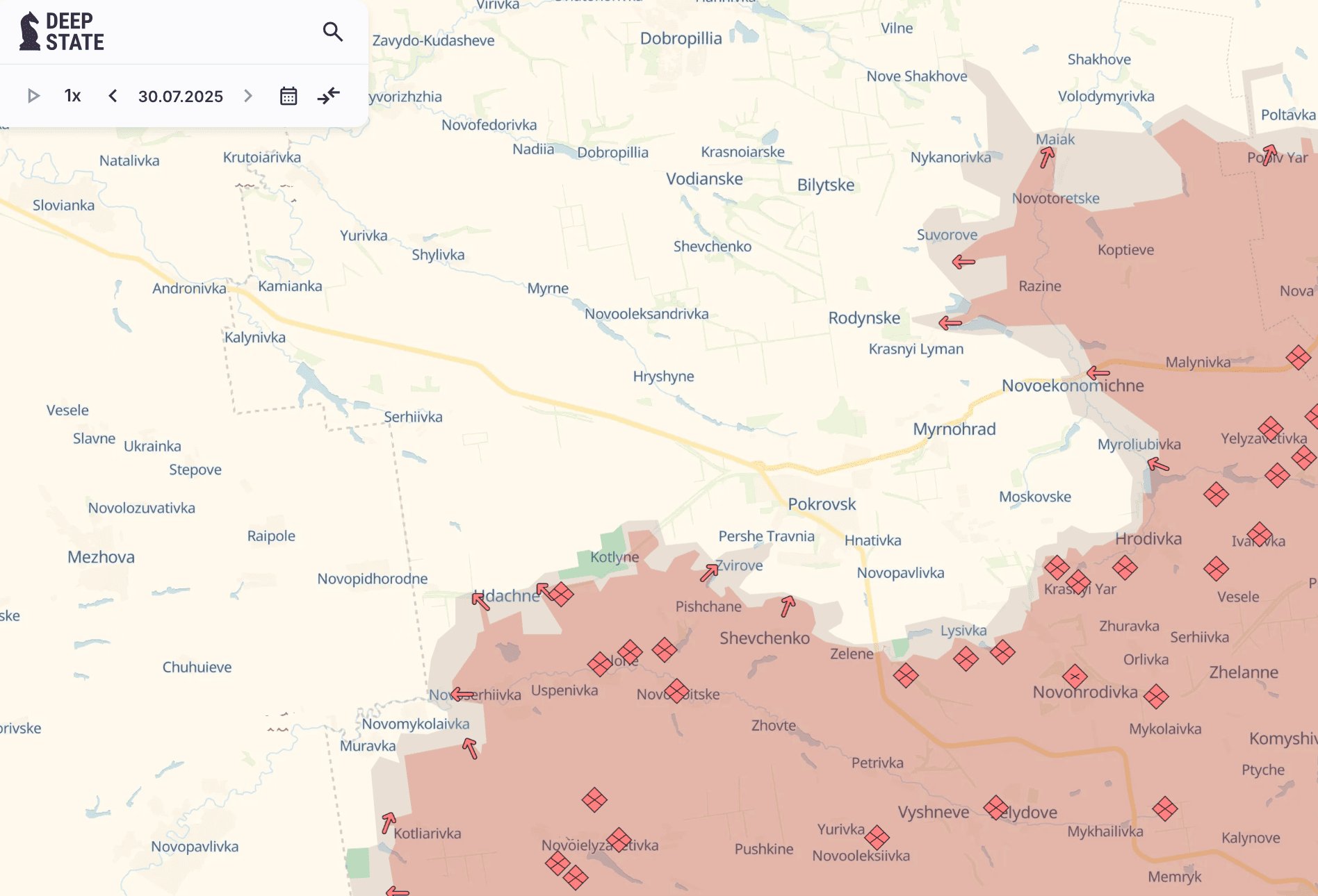 49 enemy attacks repelled on Pokrovsk front
