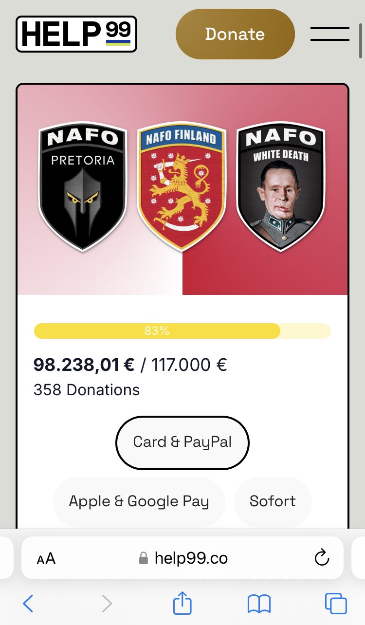 Thank you for your massive support! Deliver six trucks to Ukraine