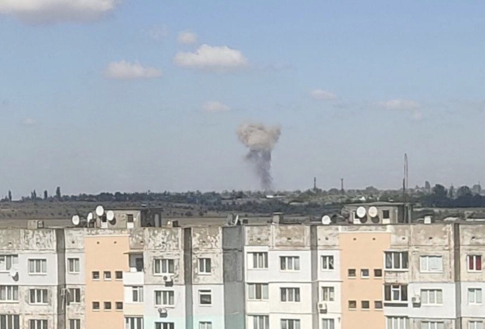 Explosion près de Kherson il y a 40 minutes