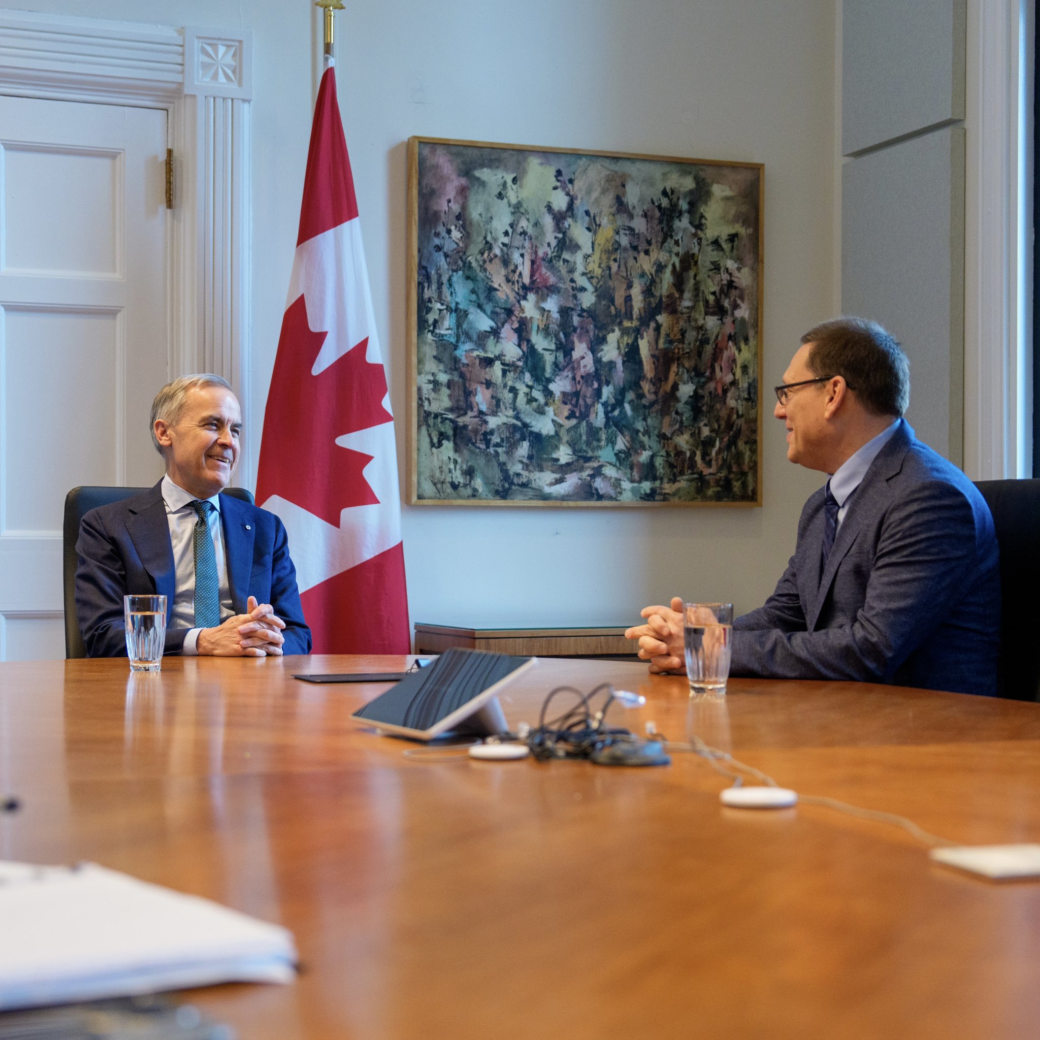 Canadian PM Meets New NDP Leader Avi Lewis to Strengthen Economy