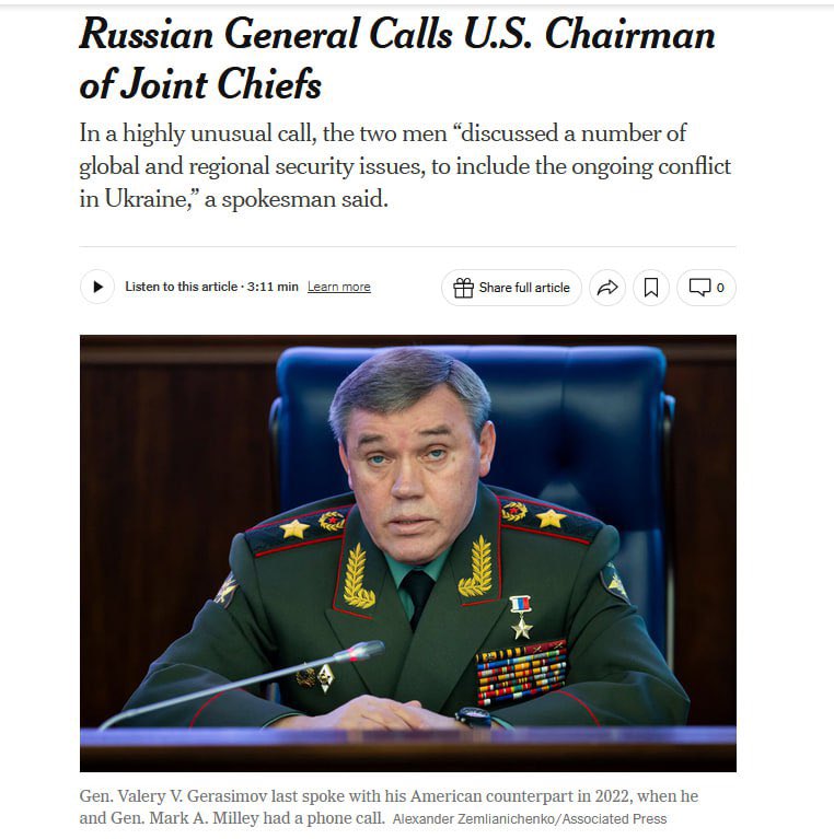 Gerasimov claims Oreshnik strike was premeditated