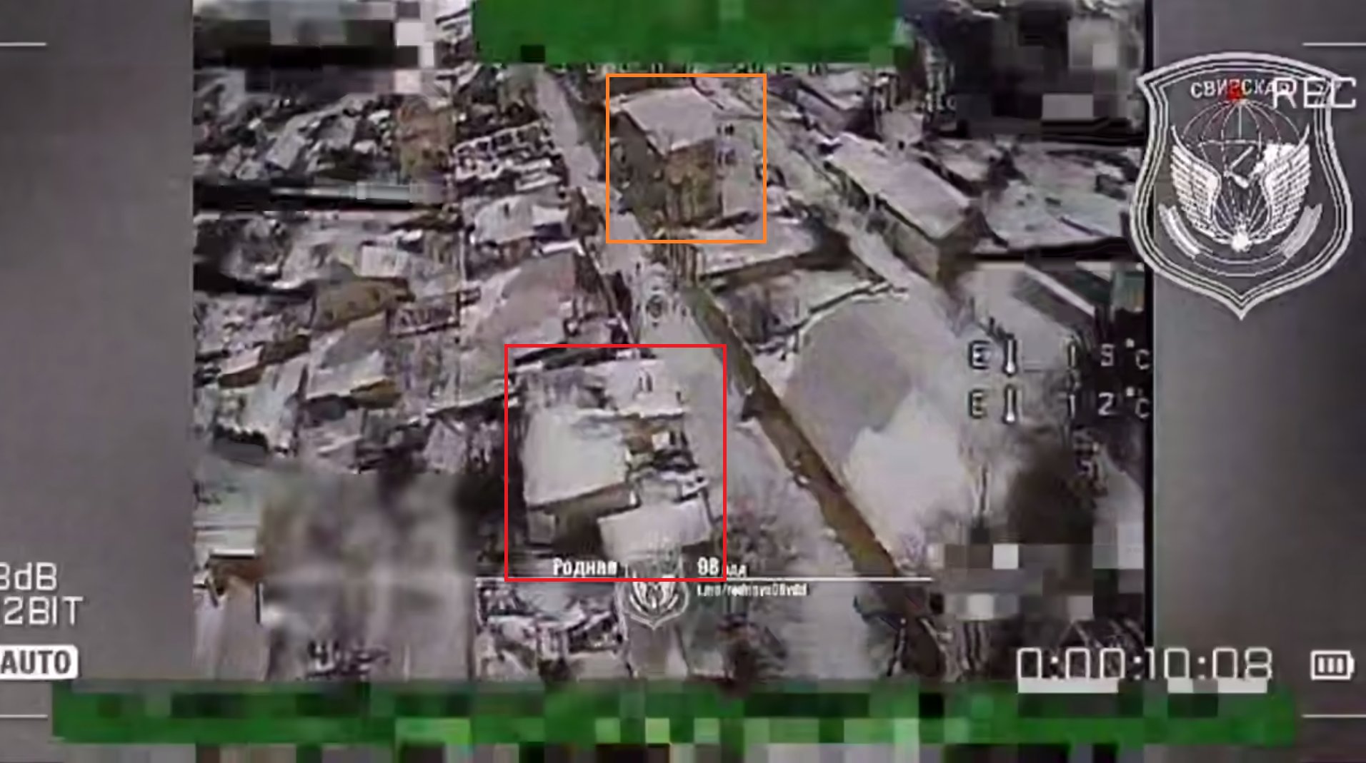 Russian FPV drone attacks a person in Kherson