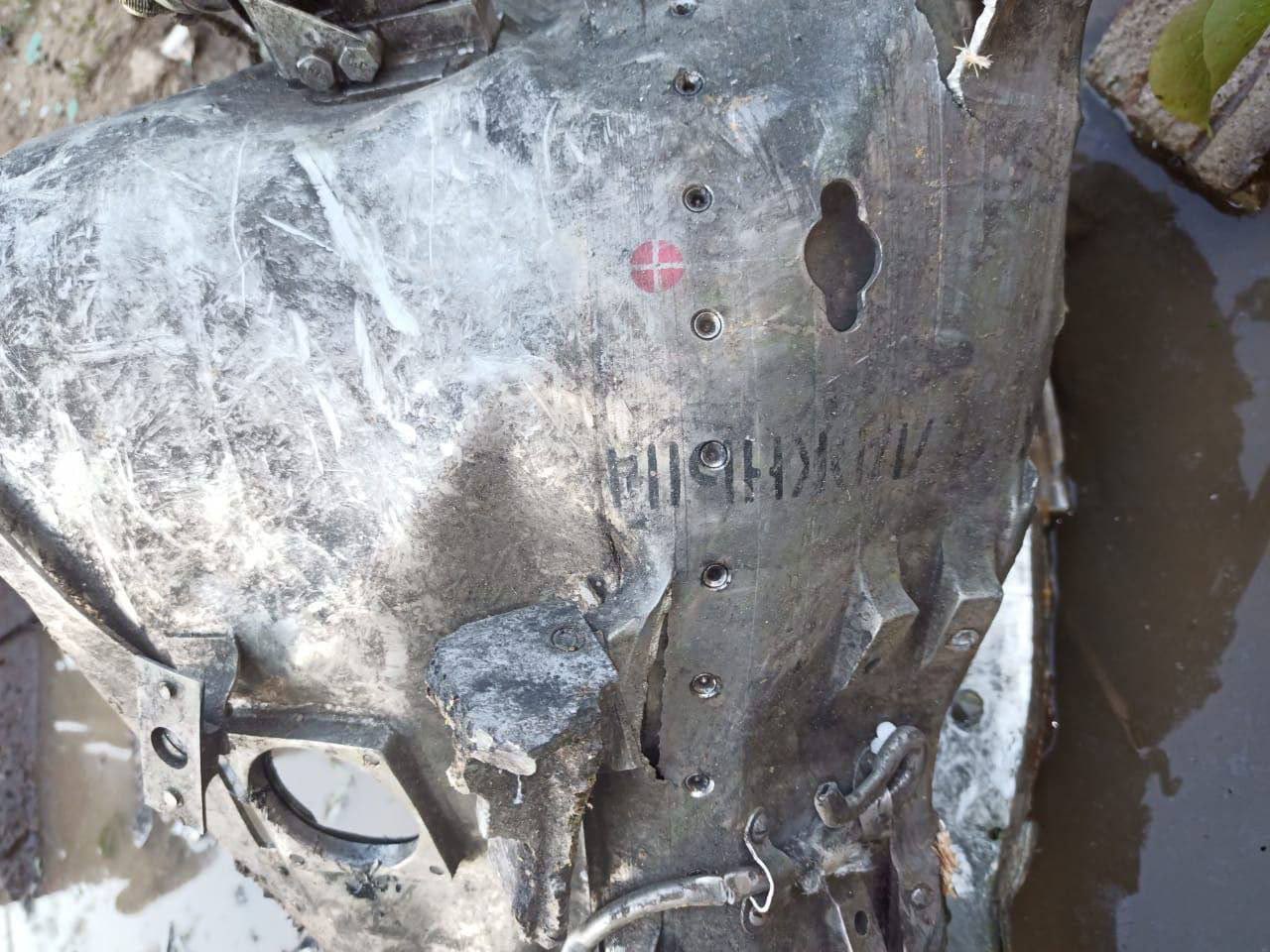 Shell in Alchevsk labeled ‘fake’
