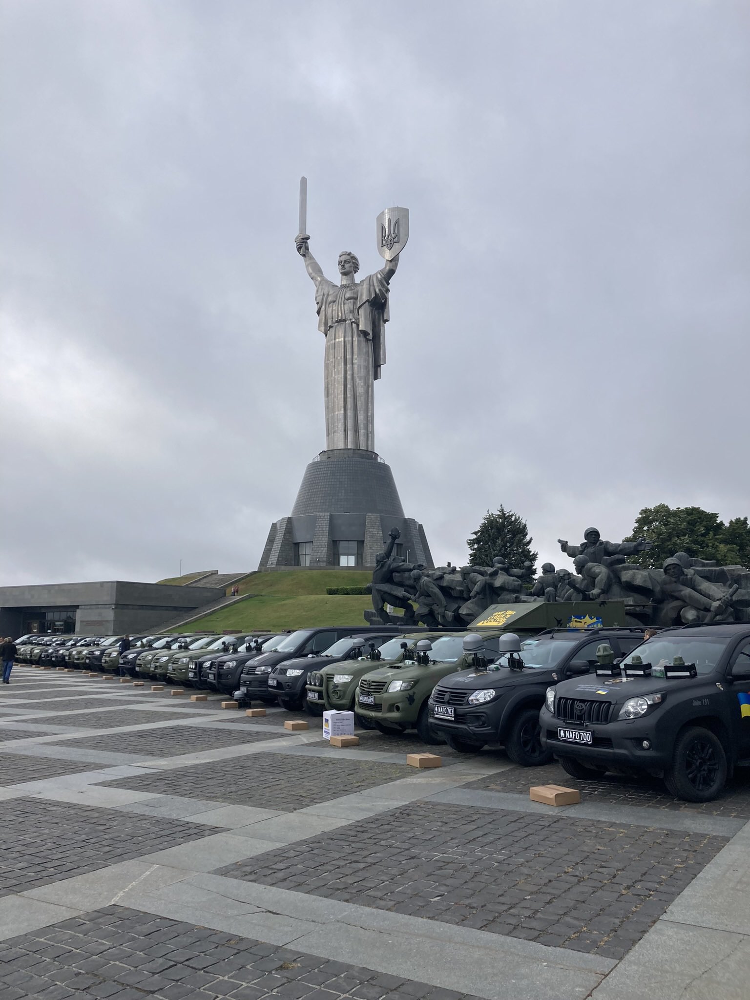Retour d’un convoi réussi à Kyiv