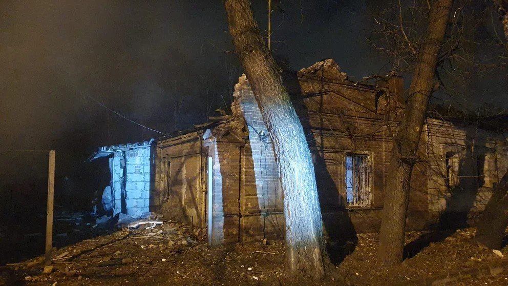 Russian Night Attack on Sumy with Shahed Drones (2 dead, 12 hurt)