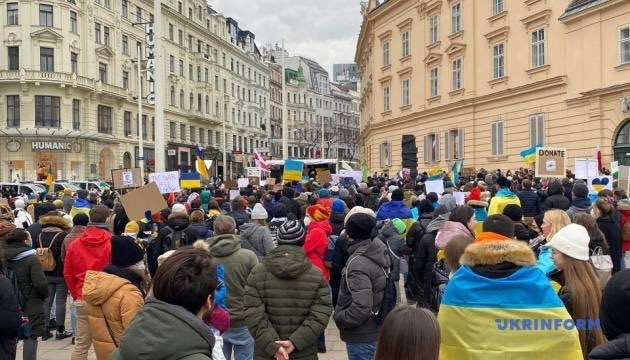Ukraine support action in Europe’s largest cities
