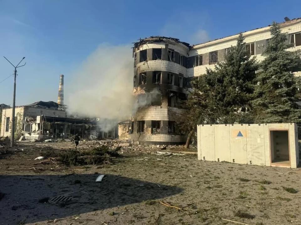 Russia bombs civilians in Kostyantynivka