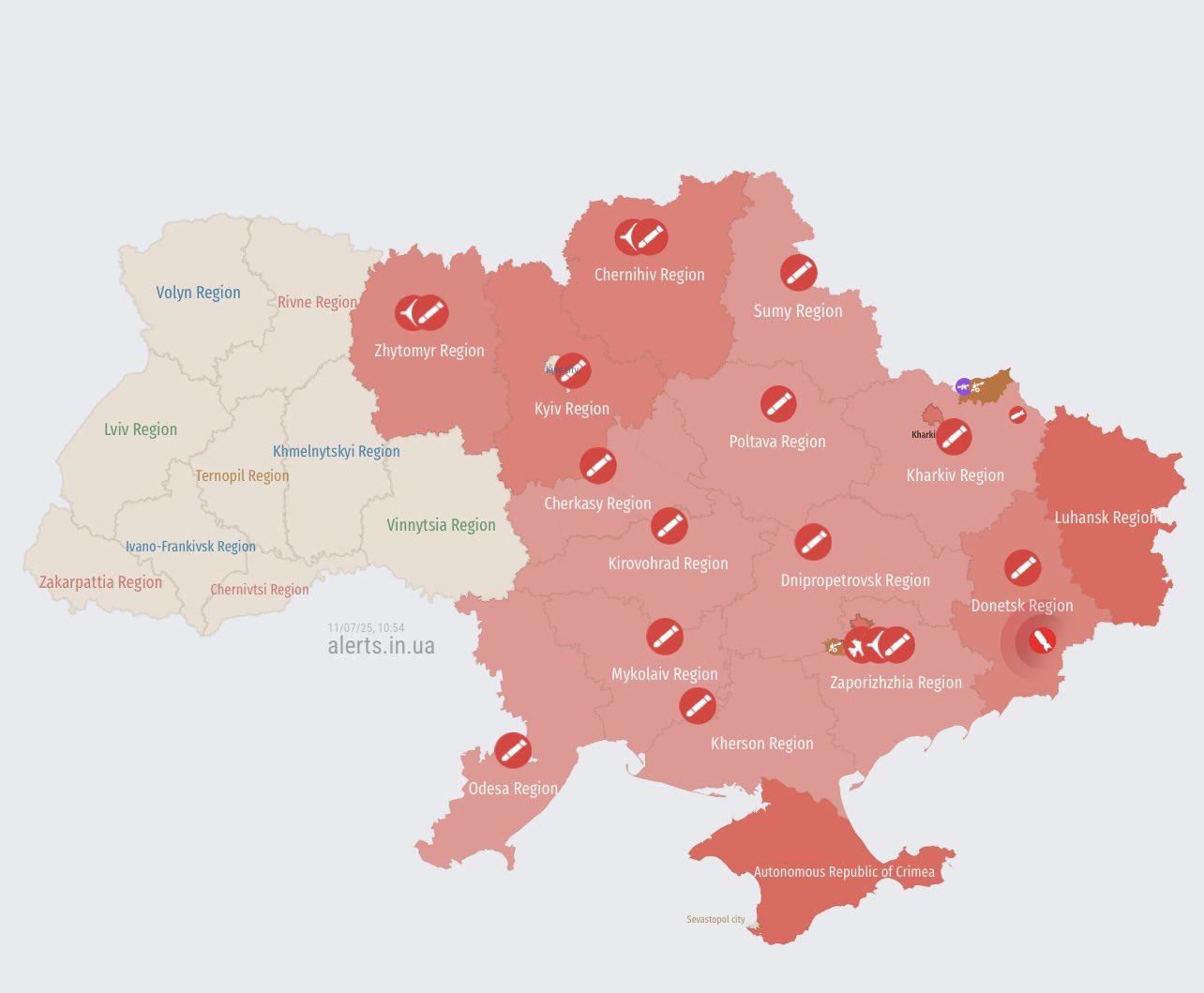 Russian missile launch threat