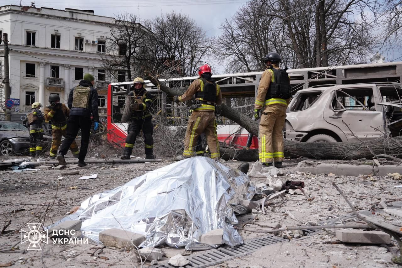 Russian strike on Sumy on April 13: death toll rises to 35