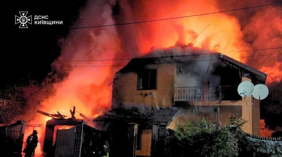 Russia Launches 142 Drones at Ukraine, Homes Damaged Near Kyiv