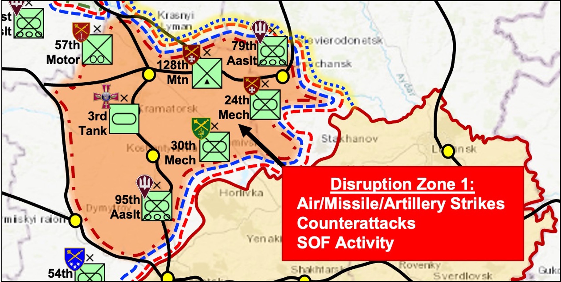 Ukraine aims to stop Russian offensive in Severodonetsk