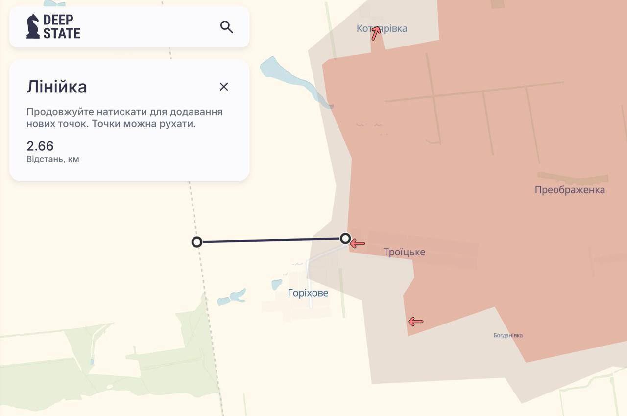 Russian forces approach administrative border of Dnipropetrovsk region