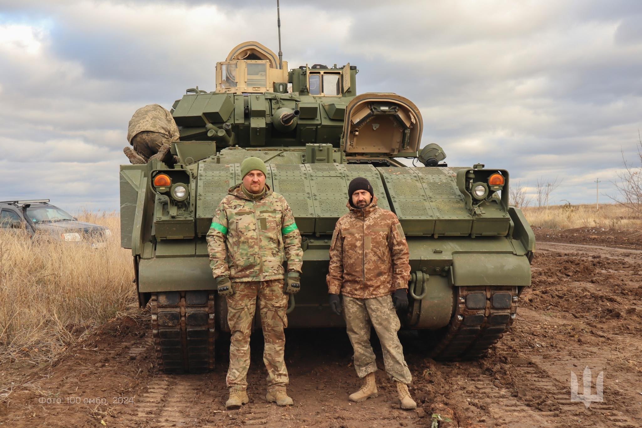 M2 Bradley IFV in service with 100th Brigade (Ukraine)