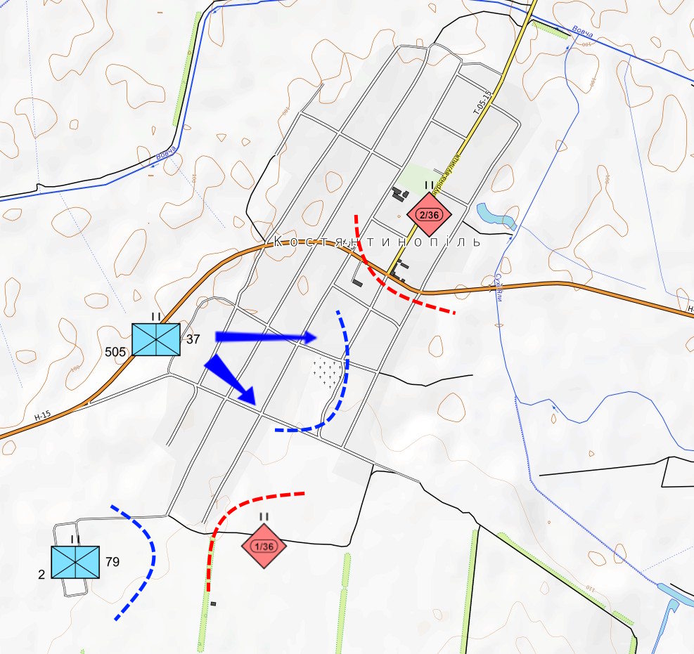 Insights on Russian failure near Vovcha River