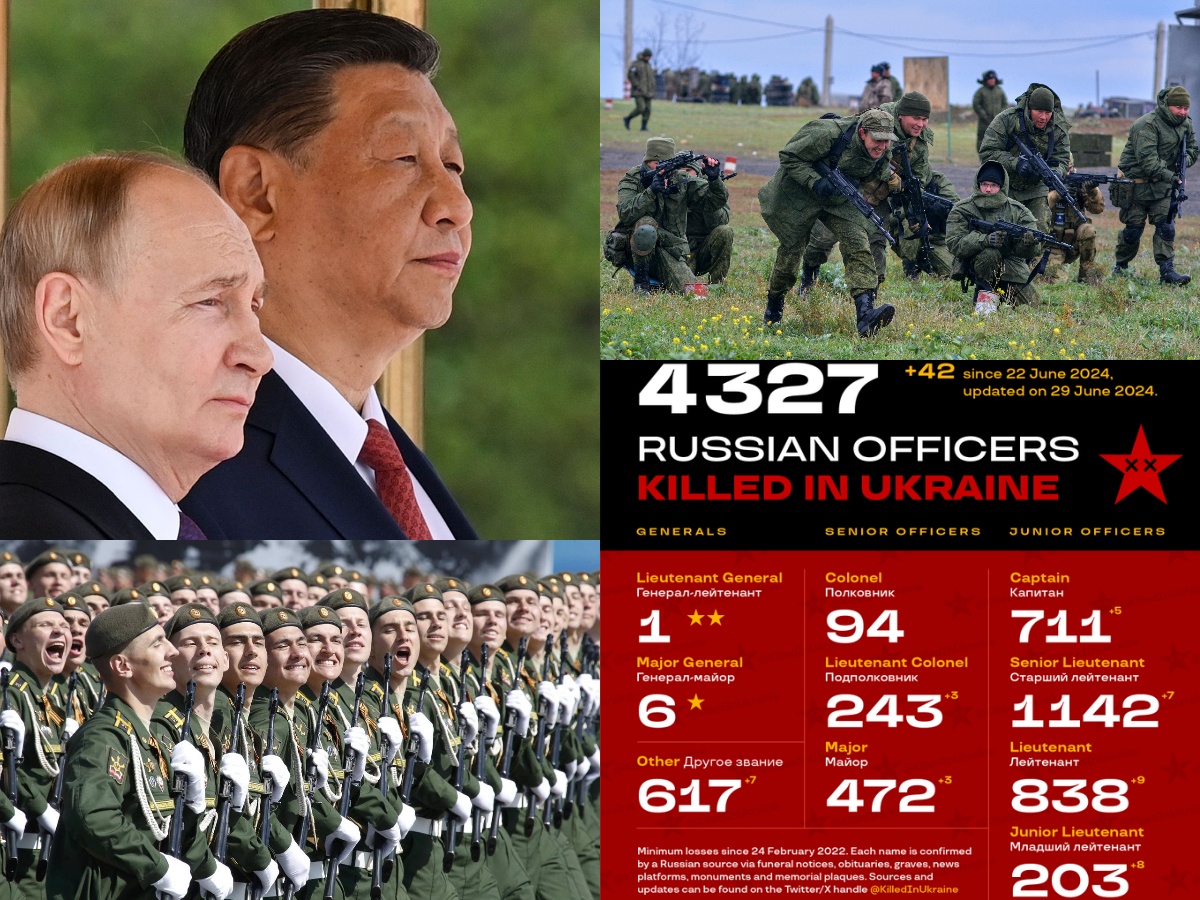 4,327 Russian Officers Killed in Ukraine