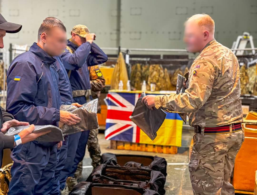 Provision of Equipment from the UK for Ukrainian Service Members