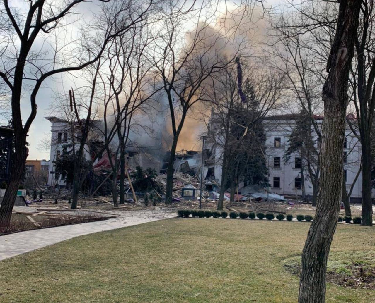Invaders dropped a super-bomb on Mariupol Drama Theater sheltering a thousand people.
