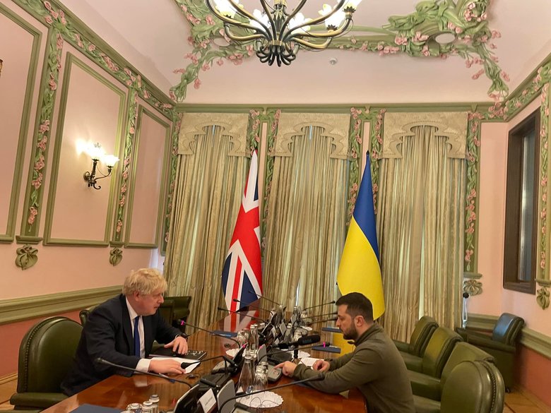 Johnson arrived in Kyiv and holds meeting with Zelenskiy, – OP
